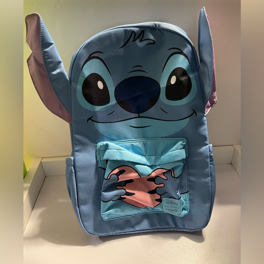Loungefly x Disney “Stitch” Backpack/Laptop Bag, NEW